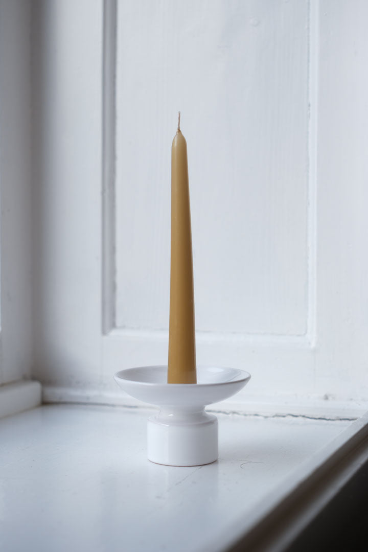 Spitzkerzen, safran, 3er Set